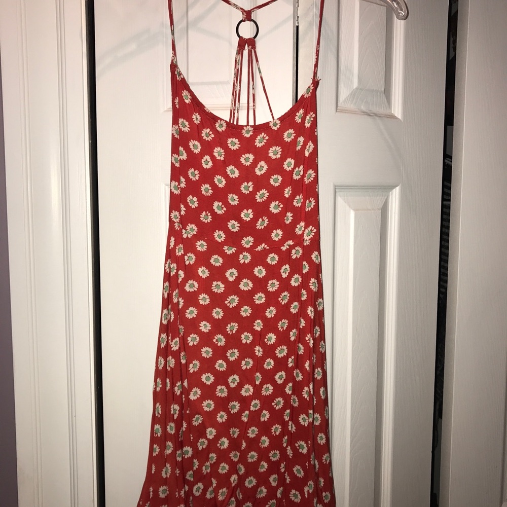 Flower mini dress